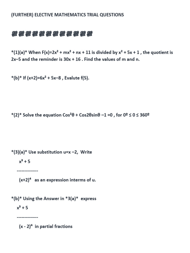 E-Maths Students Only ?? | PDF | Teaching Methods & Materials