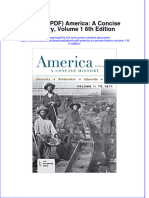 Ebook PDF America A Concise History Volume 1 6th Edition