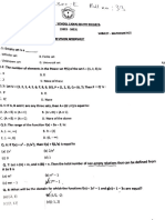 Maths Worksheet 1+2