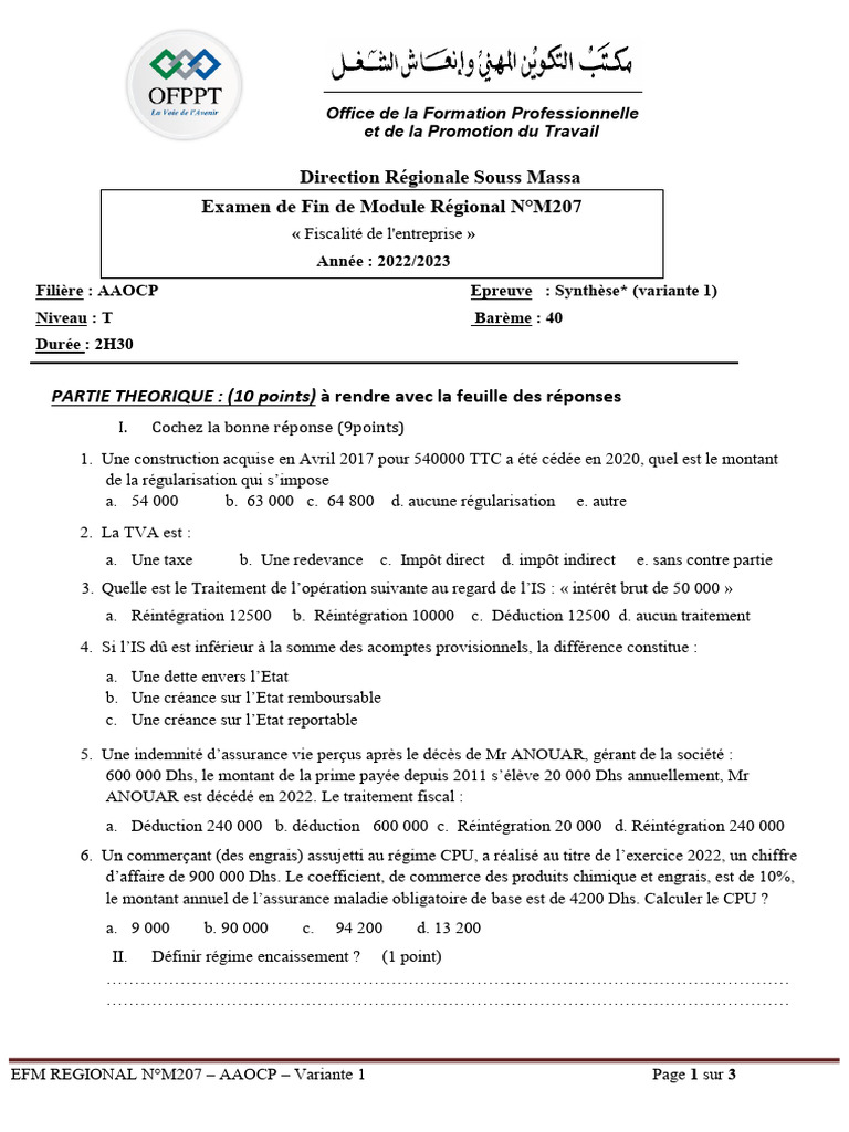 Exercice Is 2 | PDF