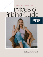 Services & Pricing Guide: Emilyn Marshall Marketing