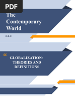 The Contemporary World 1