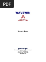 Wavewin User Manual | PDF | Command Line Interface | Menu (Computing)