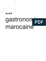 La Gastronomie Marocaine