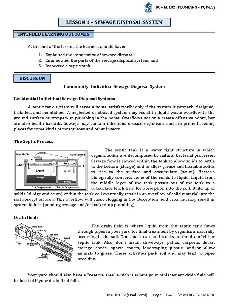 Understanding Sewage Disposal Systems | PDF | Plumbing | Storm Drain