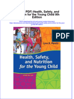 Full Download Ebook PDF Health Safety and Nutrition For The Young Child 9th Edition PDF