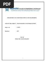 Unit Ii Asymmetric Ciphers