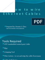 How To Wire Ethernet Cables