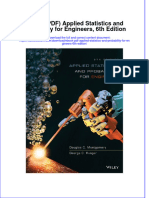Full Download Ebook PDF Applied Statistics and Probability For Engineers 6th Edition PDF