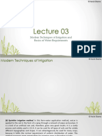 Irrigation Lecture 3