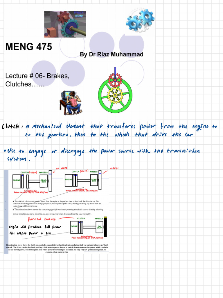 Chapter 16 Clutches, Brakes, Couplings, and Flywheels PDF Clutch Machines