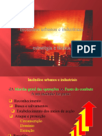 Aula de Incêndios Urbanos XX Curso Basico de BOMBEIROS