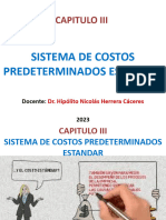 Sistema de Costos Predeterminados Estandar