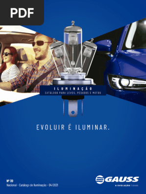 Catalogo Iluminacao Gauss | PDF | Veículos