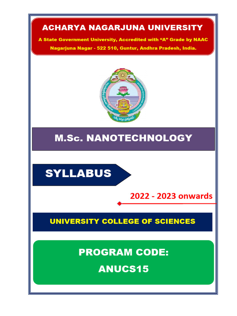 anucs15-nanotechnology-2022-23-syllabus-with-co-s-pos-mapping-final