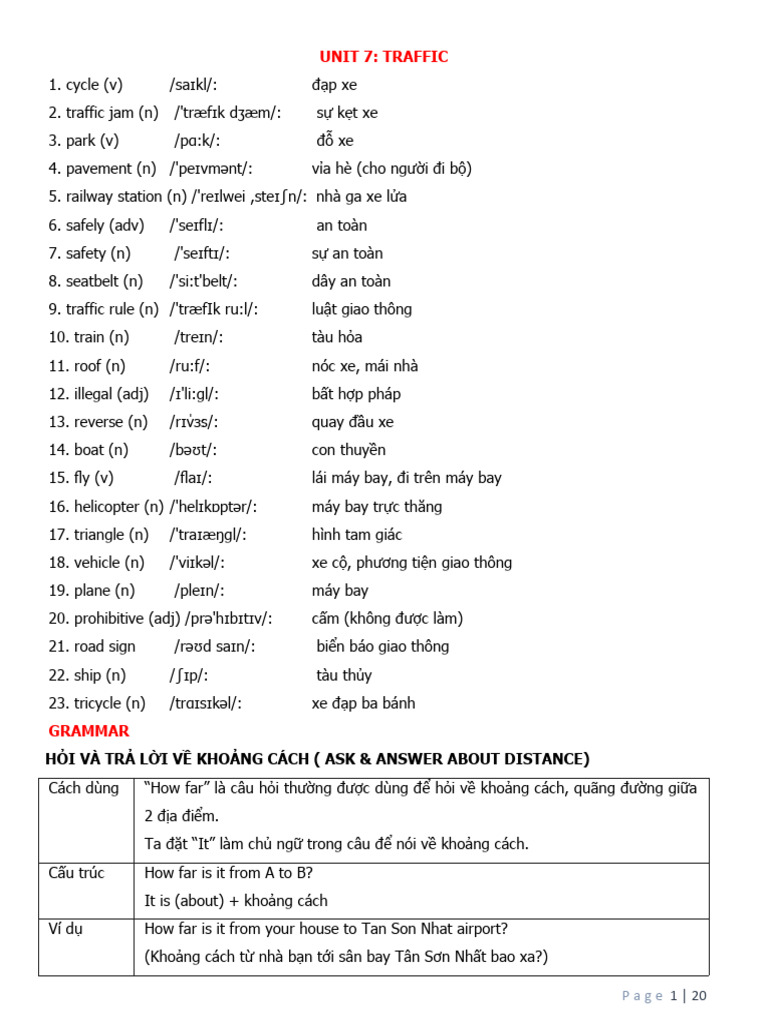 Unit 7 Global 7 Hs Bài Tập Có File Nghe Và Giải Chi Tiết Pdf