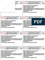 Documentos Matricula