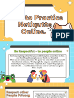 How To Practice Netiqutte Power Point