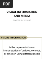 Visual Information and Media - Audio Information and Media