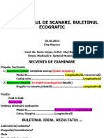 10 Protocol de Scanare. Buletin Ecografic