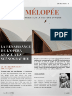 La Mélopée: La Renaissance de L'Opéra Grâce À La Scénographie