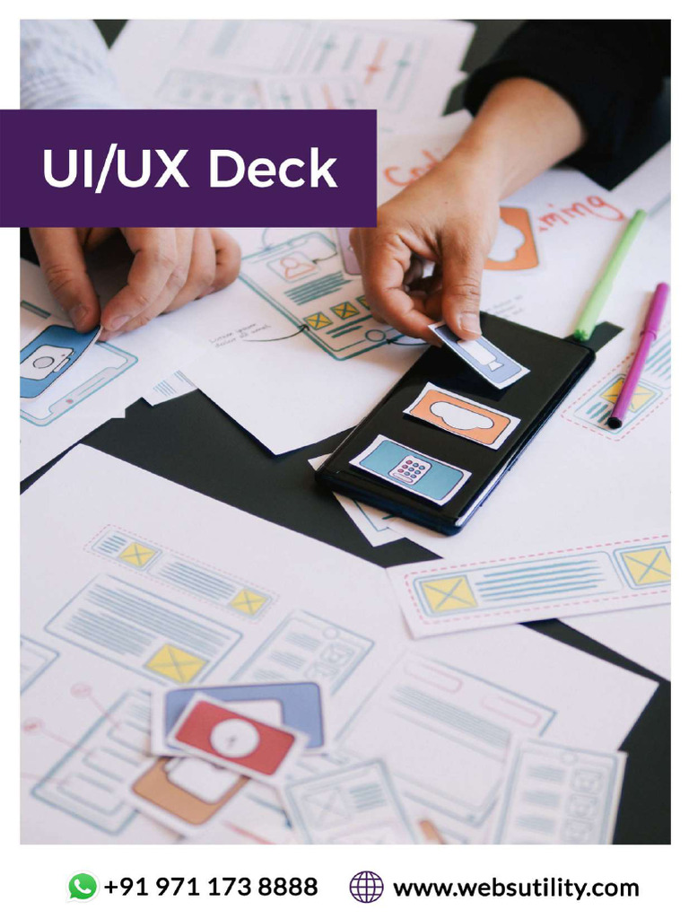 UI UX Design References and Process Mobile Application Development Webs ...