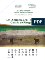 Los Animales en Desastres. Gestión de Riesgo