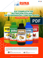 Duna Formulaciones Catalogo