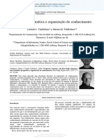 THELLEFSEN THELLEFSEN, 2004. Semiotics and Knowledge Organization PT-BR