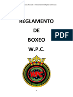 Reglamento Boxeo WPC