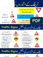 Traffic Signs in Urdu