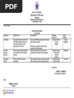 Elementary School Guidance Action Plan | PDF | School Counselor | Teachers