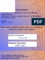 Scientific Notation