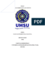 Fase Pembentukan Manusia