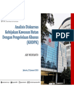 Webinar Kelris PNRM PRK BRIN Seri 7 - Analisis Diskursus KHDPK - Ary Widiyanto
