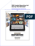 Full Download Ebook PDF Inside Reporting 3rd Edition by Tim Harrower PDF