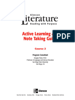 Active Learning and Note Taking Guide