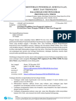 (PP & CGP) Undangan Penutupan PGP A8 & PPKG PJOK Jawa Timur