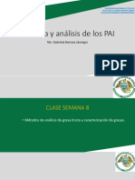 Clase Semana 8 Química y Analisis de Lípidos