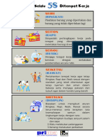 Pastel Kreatif Menjaga Kebersihan Poster Tips (42 × 70 CM) (42 × 75 CM) (45 × 78 CM)