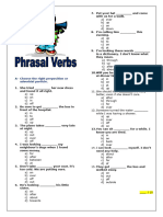 Phrasal Verb Multiple C