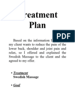 Treatment Plan