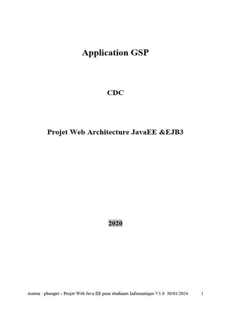 Application de Gestion des Prospects GSP | PDF | Bases de données ...