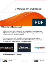 Emerging Modes of Business