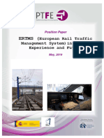 Documento Posicionamiento ERTMS - Inglés