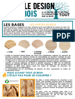 Les Bases: Les Sortes de Bois