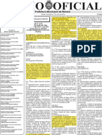 Plano Diretor de Saneamento - Maceió LEI 6.755 Diario Oficial 25-05-18 PDF
