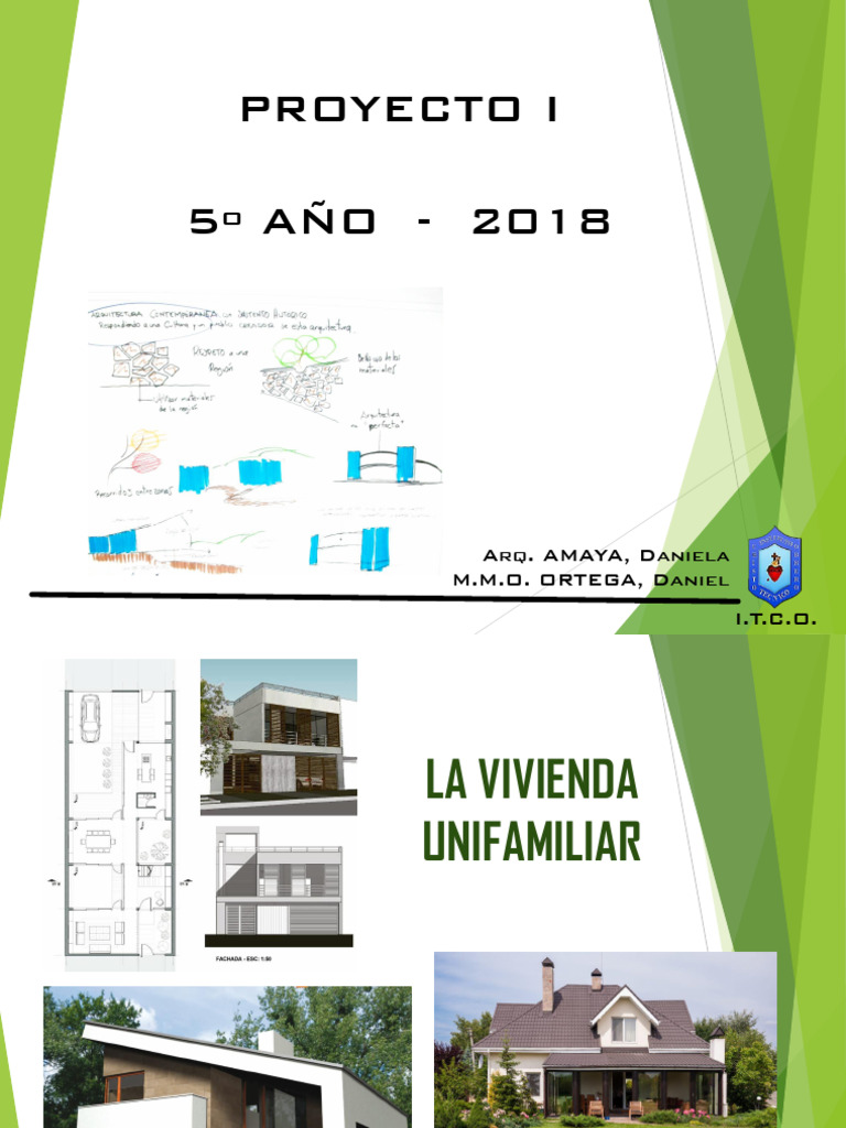 Proyecto de Vivienda Unifamiliar Aislada | PDF | Vivienda unifamiliar ...