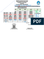 jADWAL PELAJARAN KLS 3A