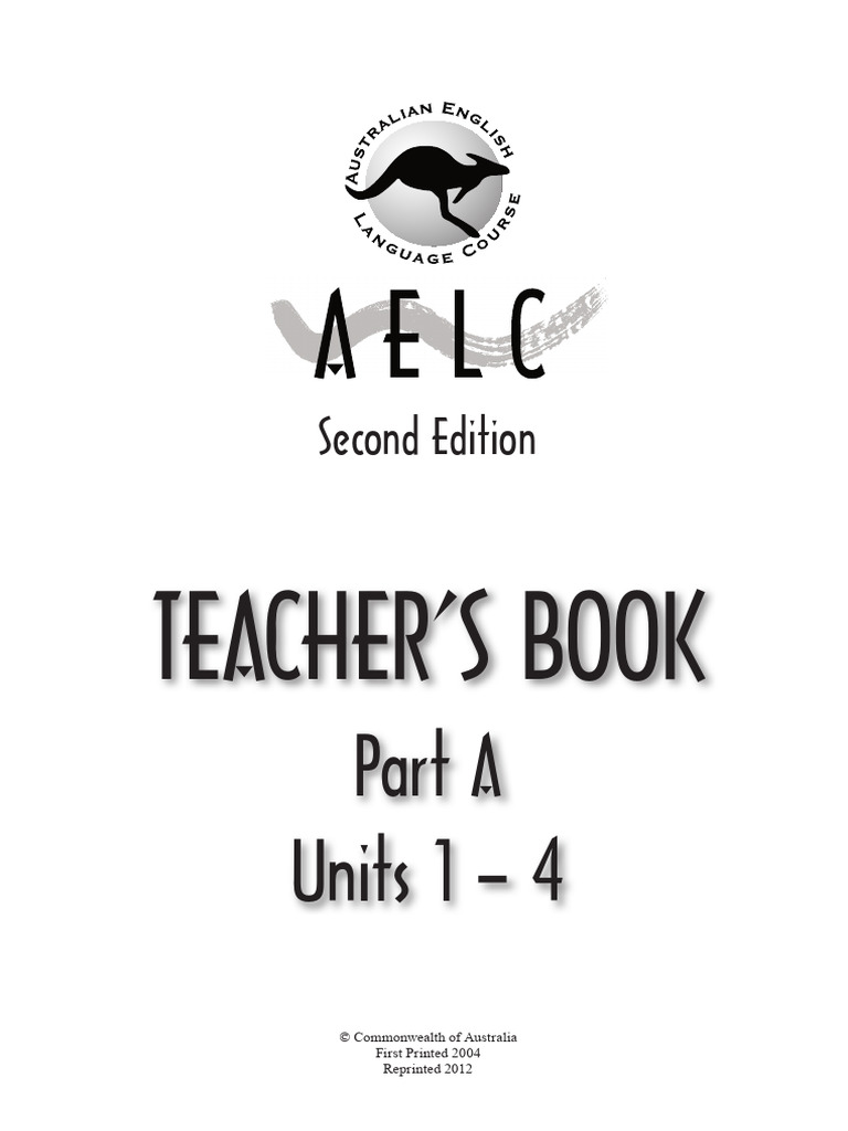 Teacher's Book 1: Units 1-4 Overview | PDF | Sentence (Linguistics